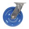 Vestil Solid Polyurethane Swivel Caster 8 In. Diameter x 2 In. Width 1400 Lb. Capacity Dark Blue CST-F-SS-8X2SP-S - alternate 7